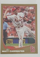2013 Topps - Matt Carpenter #193 Gold /2013