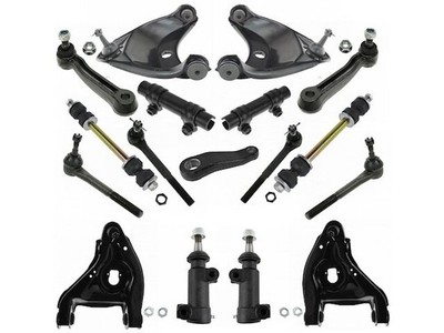 Front Control Arm Ball Joint Tie Rod and Sway Bar Link Kit fits 43MDDH
