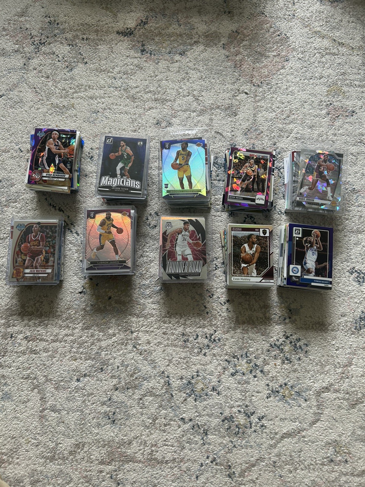Panini NBA Basketball Sports Trading Card Lot 500 cards