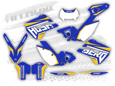 Graphics Kit fits Husaberg FE 390 450 570 2009 2010 2011 2012 Decals Stickers