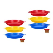 2 Pieces Children Sand Toys Sieve Beach Sifter for Beaches Strainer