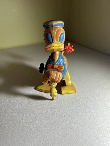 1950s Marx Wind Up Donald Duck w/ winding tail, Does work