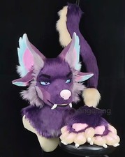 Fursuit Long Fur Husky Fox Mascot Head Party Halloween Fur Cosplay-Promotion