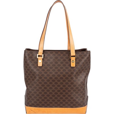 Celine Monogram Macadam Canvas Vertical Handbag Tasche