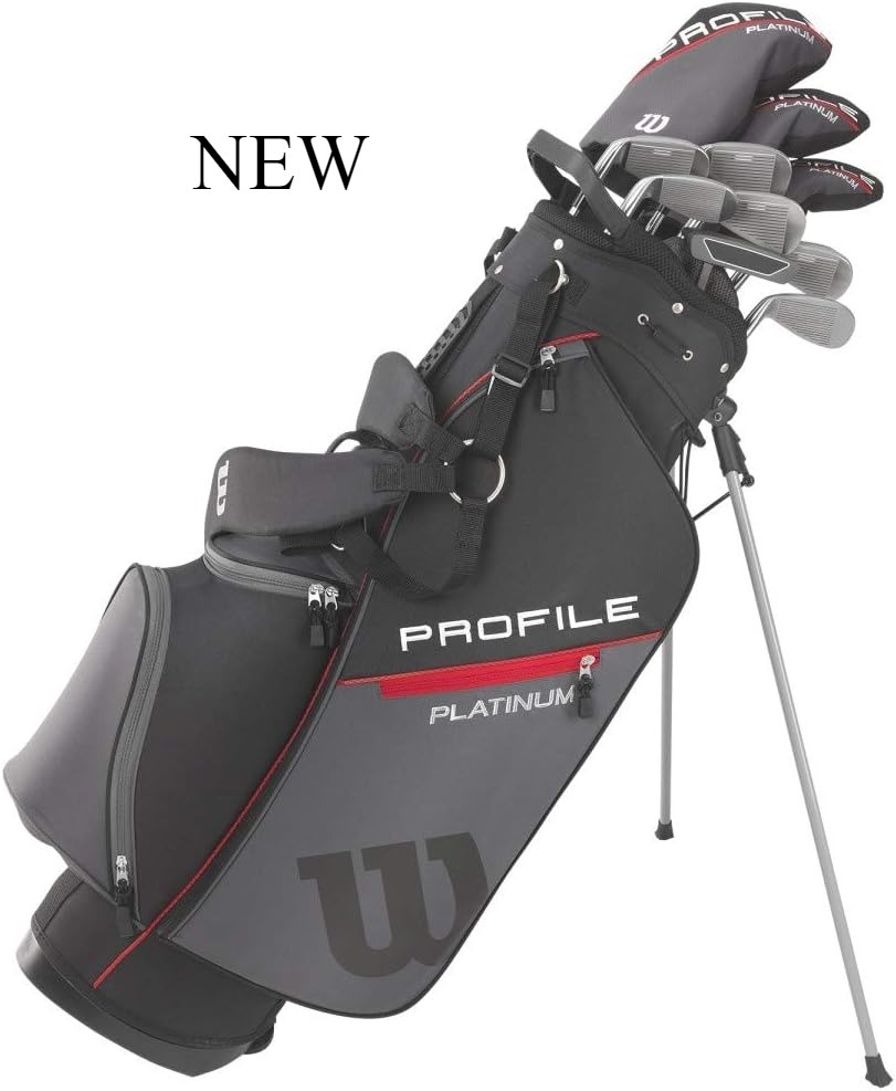 WILSON Men's Profile Platinum Complete Golf Club Package Set - new