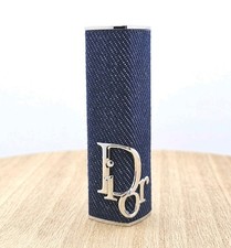 Christian Dior Addict Refillable Lipstick Case Blue Indigo Denim Limited Edition