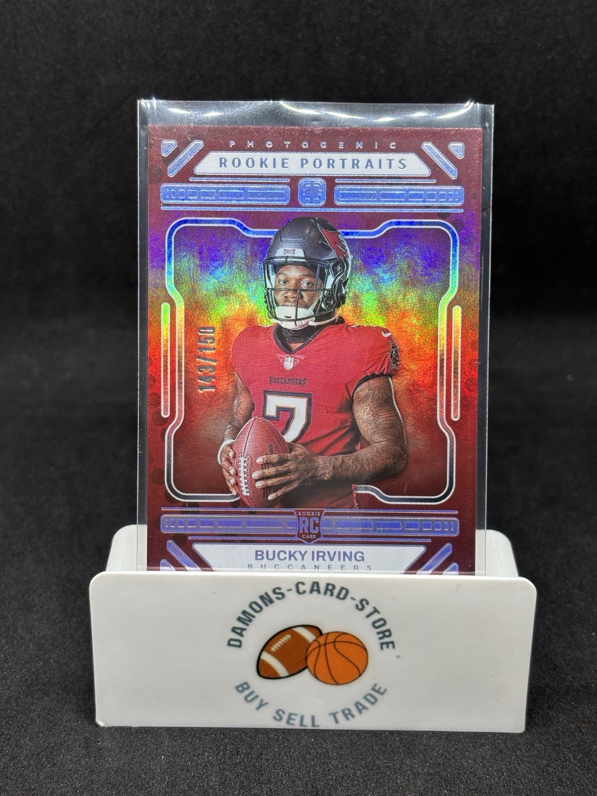 Bucky Irving 2024 Panini Photogenic Portraits #178 Silver /150 RC