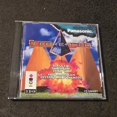 Icebreaker (3DO, 1995) Complete ~ Authentic Game Manual Tested & Working