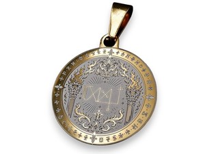 Authentic Focalor Seal Necklace Pendant Goetia Demon Sigil Solomon Jewelry P58