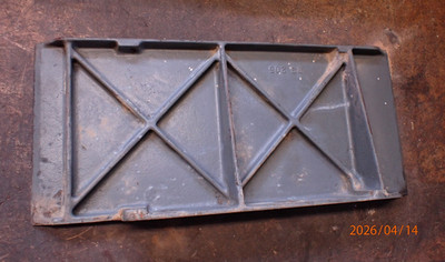 OEM USA DELTA MILWAUKEE ROCKWELL 6X48 BELT SANDER CAST IRON PLATEN BS203