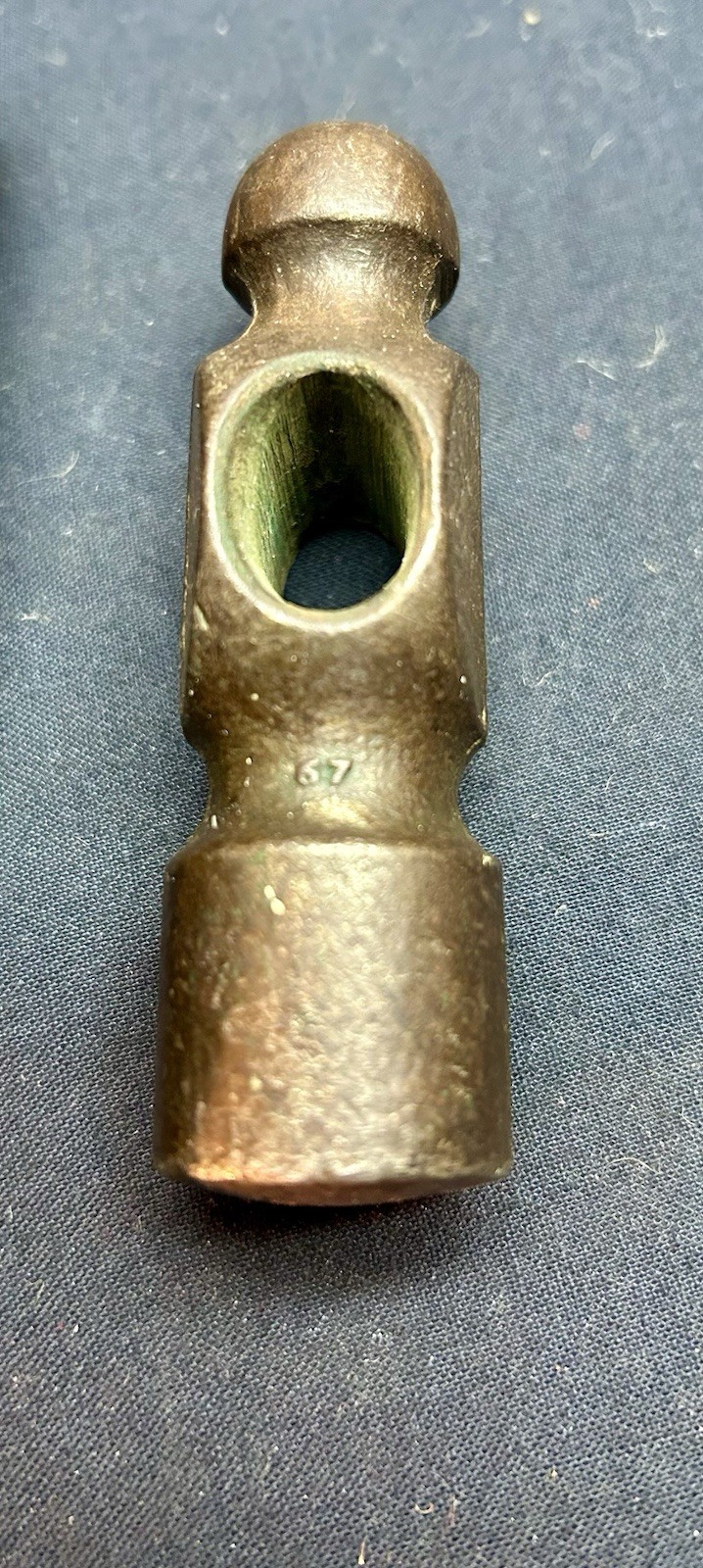 2lb 10Oz Craftsman Stone Mason / Blacksmith Straight Peen Head Ball Peen Mini