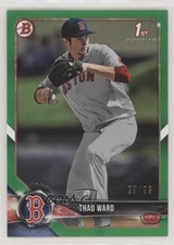 2018 Bowman Draft Green 29/99 Thad Ward #BD-90 0lc5