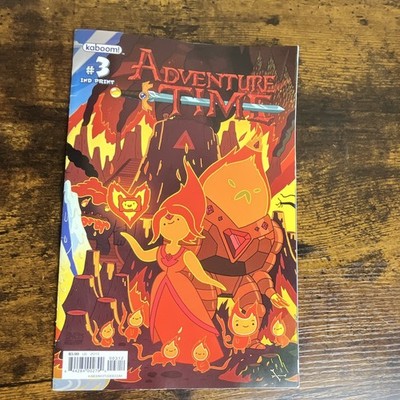 KaBOOM! Adventure Time #3 Second Printing (2013) Flame Princess - Ryan North