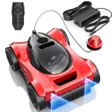 Robotic Pool Cleaner Cordless Pool Vacuum Robot Wall Climbing for Inground Pools