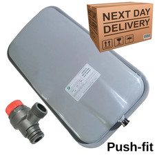 Ideal Independent C30 boiler expansion vessel kit 177540 & PRV 175413 176610 new