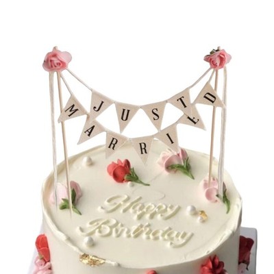 Cake Topper Hochzeit,Hochzeitstorte Deko,Just Married Deko,Tortendeko Hochzei...