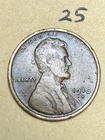 1910-S LINCOLN WHEAT CENT, low mintage date, "Fine" condition #25