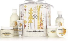 The Body Shop Almond Milk & Honey Ultimate Collection Oval BOXED Set ~ RETIRED