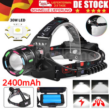 Super Hell LED stirnlampe USB Scheinwerfer Ko...