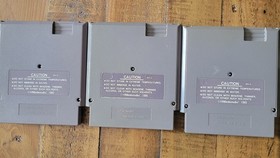 Nintendo Nes 3 Game Lot. Athletic World , World Games, Dance Aerobics.  *Tested*