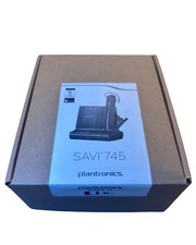 Plantronics Savi 745 W745 Multi Device Wireless Headset System 86507-01 / NEW
