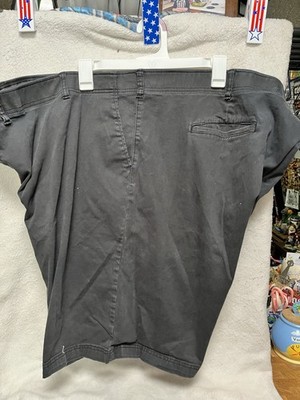 Men s Shorts W 60  I 9.5  Black Lee Extreme Motion Big Guy