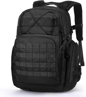 Taktischer Rucksack 40 L, für Wandern, Camping, Reisen, Trekking, schwarz, 40