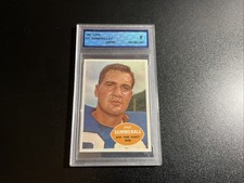 1960 Topps Football #77 Pat Summerall CTA 8 NM-MT