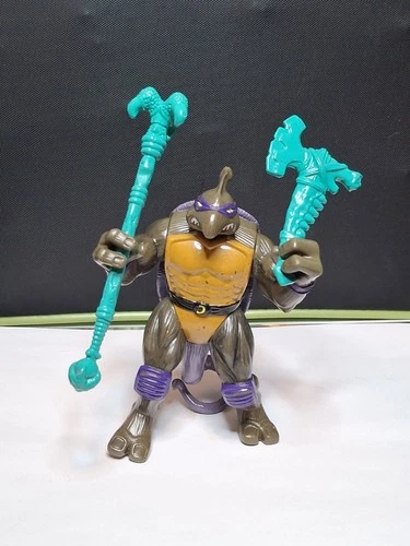 Vintage Teenage Mutant Ninja Turtles Dino Pterano Don 1997 TMNT Action Figure