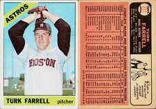 1966 Topps Baseball Card #377 Turk Farrell