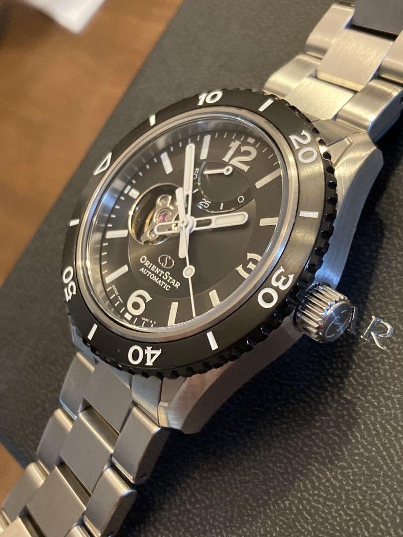 Orient Star Diver Automatic Watch Open Heart 20.5… - image 3