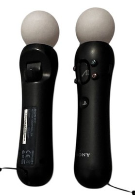 2 Sony 908678 PlayStation 3 Move Motion Controller - Schwarz