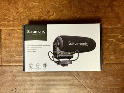 Saramonic Vmic5 Pro Super-cardioid Camera / Camcorder Microphone Sealed!