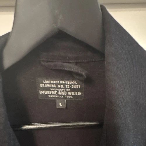Imogene and Willie Men's jack jacket in overdyed slate L. image 2