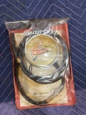 Vintage Snap-on Mt14g Vacuum Fuel Pump Pressure Gauge Tester Made In Usa