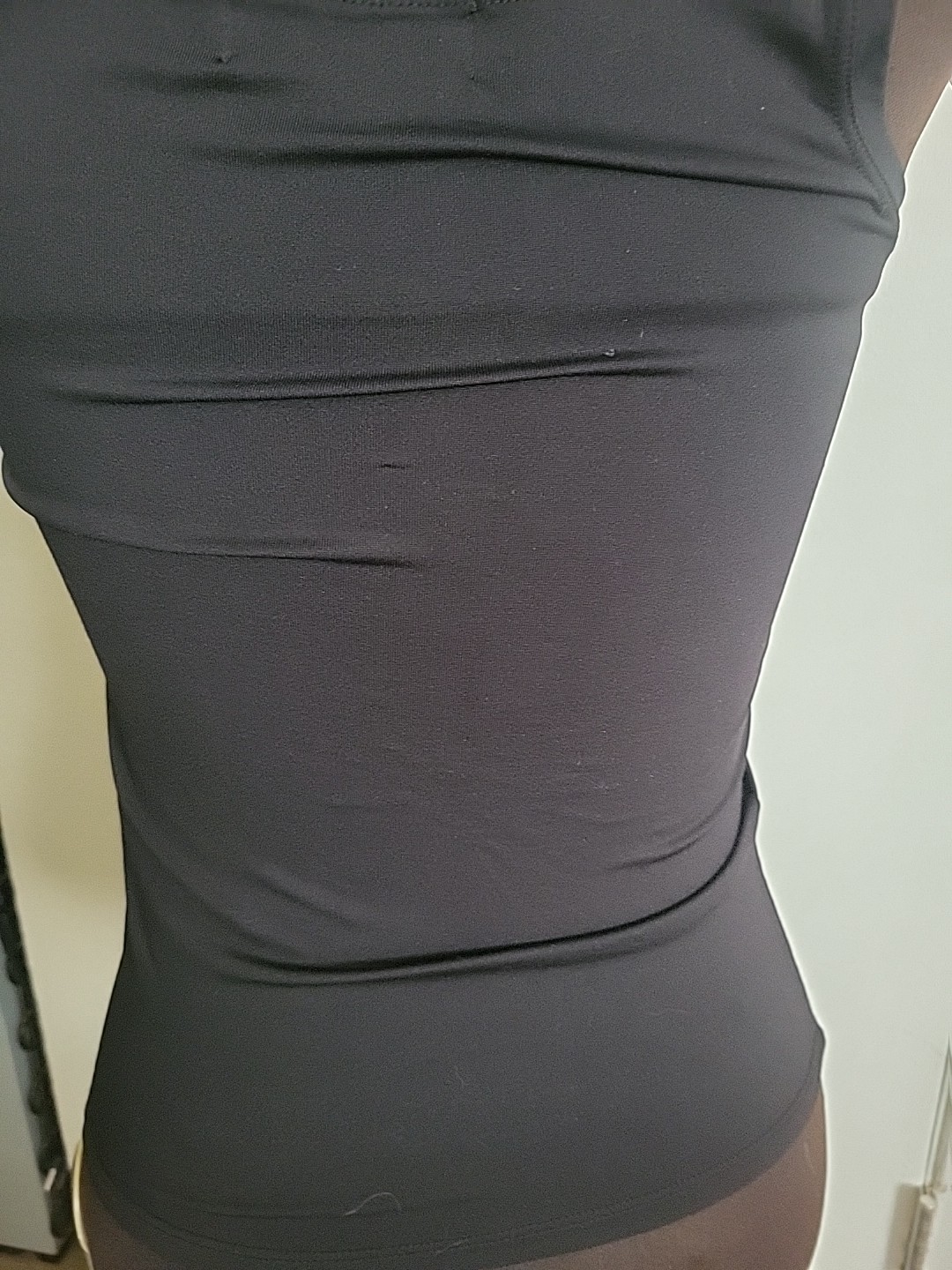 Karen Kane Essentials Solid Black Basic Tank Top … - image 10