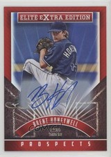 2015 Panini Elite Extra Edition Prospects Auto Brent Honeywell #72 Auto s3g