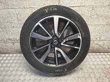 19" INCH ALLOY WHEEL WITH DAMAGED TYRE 4CB3AMB95 NISSAN X TRAIL T32 2015