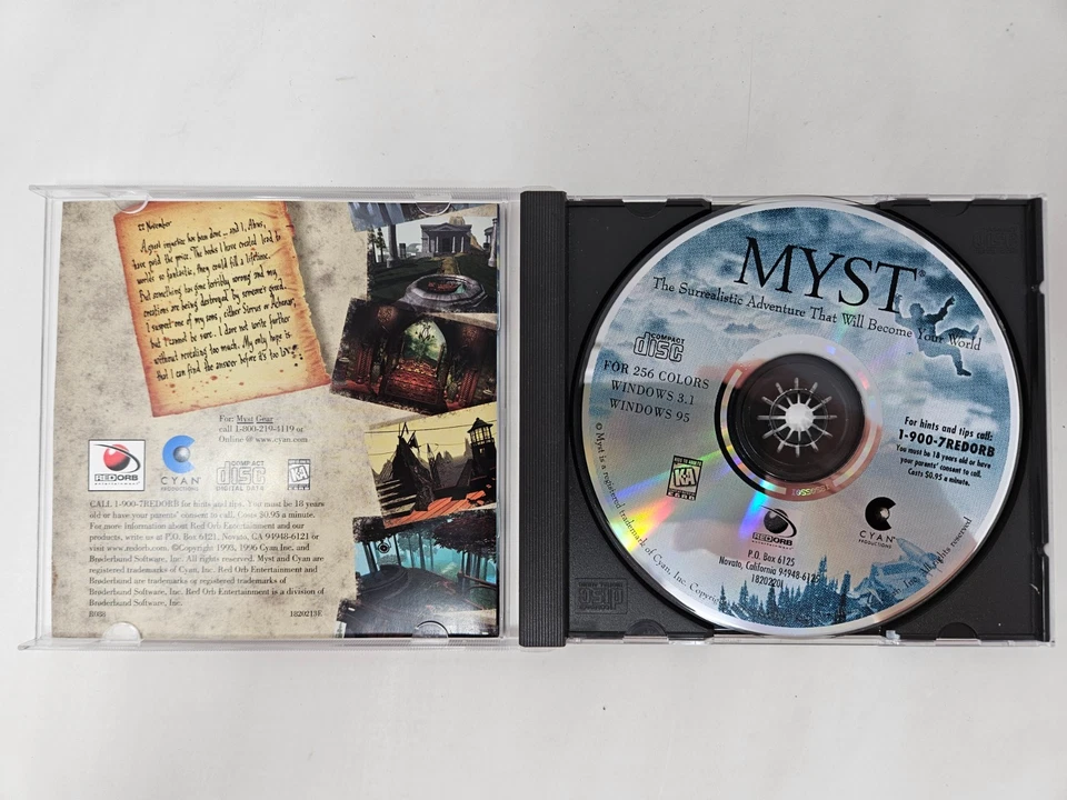 MYST PC CD-ROM 1996 - Image 2 of 3