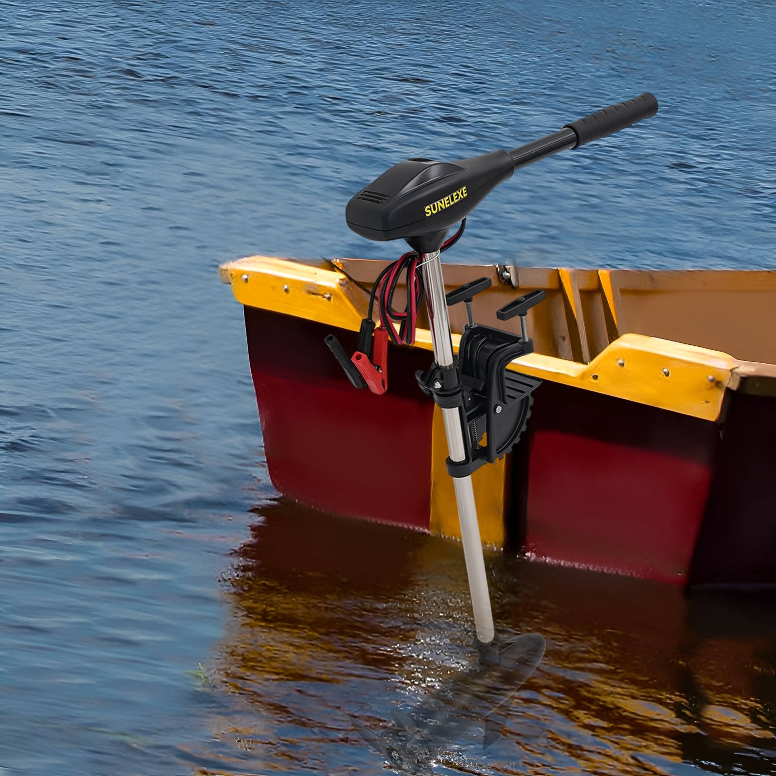 Thrust Electric Trolling Motor Saltwater Trolling Boat Motors for Kayak 12V/40lb