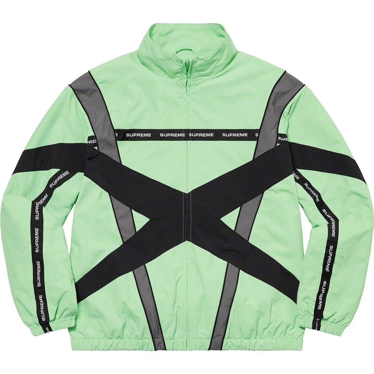 Veste de survêtement SUPREME Supreme CROSS PANELED TRACK JACKET neuve jamais utilisée 21SS neuve