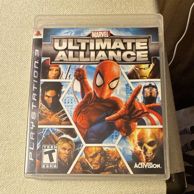 Activision Marvel: Ultimate Alliance Sony PlayStation 3 PS3 Video Game T