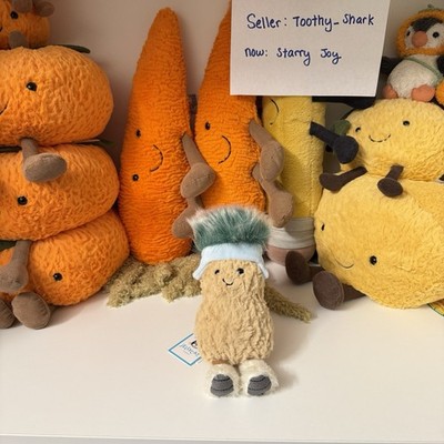 Jellycat Amuseables Peanut Apres Ski BNWT - 100% Authentic Fast