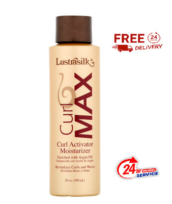 Lustrasilk Curl Max Curl Activator Moisturizer, 20 oz., Curly Hair Type