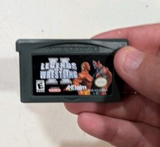 Legends of Wrestling II 2 Game Boy Advance GBA Tested & Working Cartridge Only
