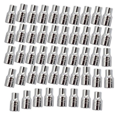 Bulk Lot of 48 Proto Professional 1/4'' Drive Socket Tool Chrome 7/32'' 12 Point