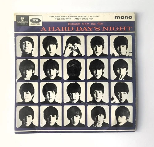 The Beatles - Extracts From The Film A Hard Day's Night - UK EP GEP 8920 VG+