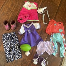 Am.Girl OG My Life 18  Doll LOT Clothes Shoes Accessories Sportgirl
