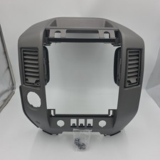 Fit For 2004-2006 Nissan Titan Armada Center Dash Radio Ac Bezel Wspeaker Bezel Fit For 2004-2006 Nissan Titan Armada Center Dash Radio Ac Bezel Wspeaker Bezel