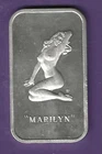 MARILYN MONROE .999 SLVER ART BAR